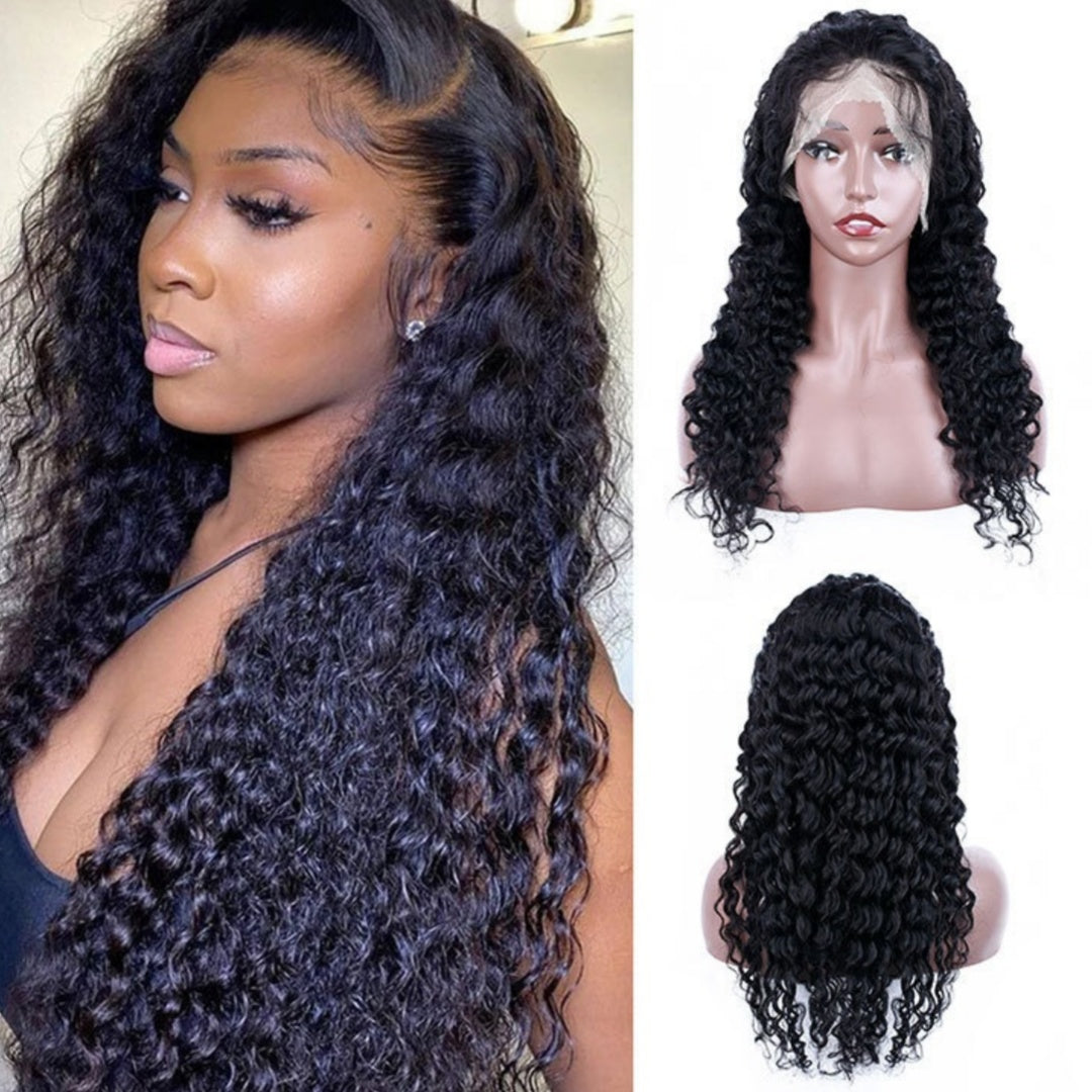 Human Hair Lace Front Wig – 13x4 Lace