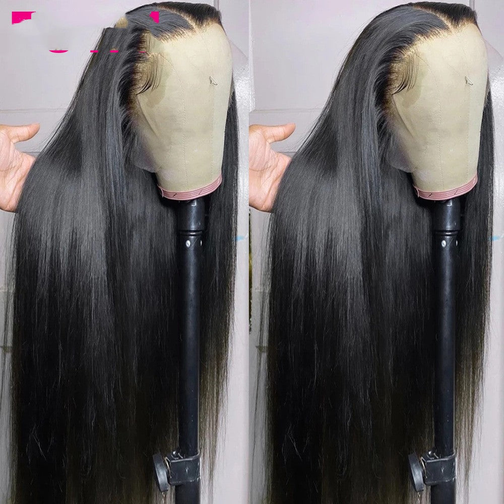 Straight Human Hair Lace Wig – Multiple Lace Options