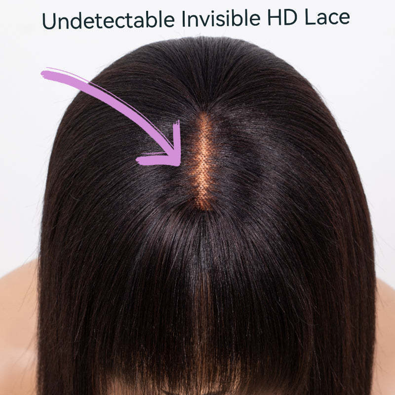 Classic Bob Lace Wig – 100% Human Hair (10–16 Inch)