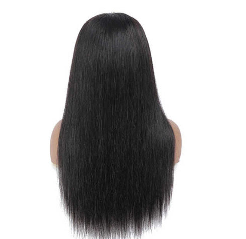 Long Human Hair Lace Front Wig – 13x4 Lace