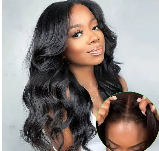 Glueless Body Wave Human Hair Lace Front Wig