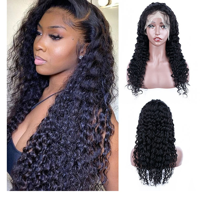 Human Hair Lace Front Wig – 13x4 Lace