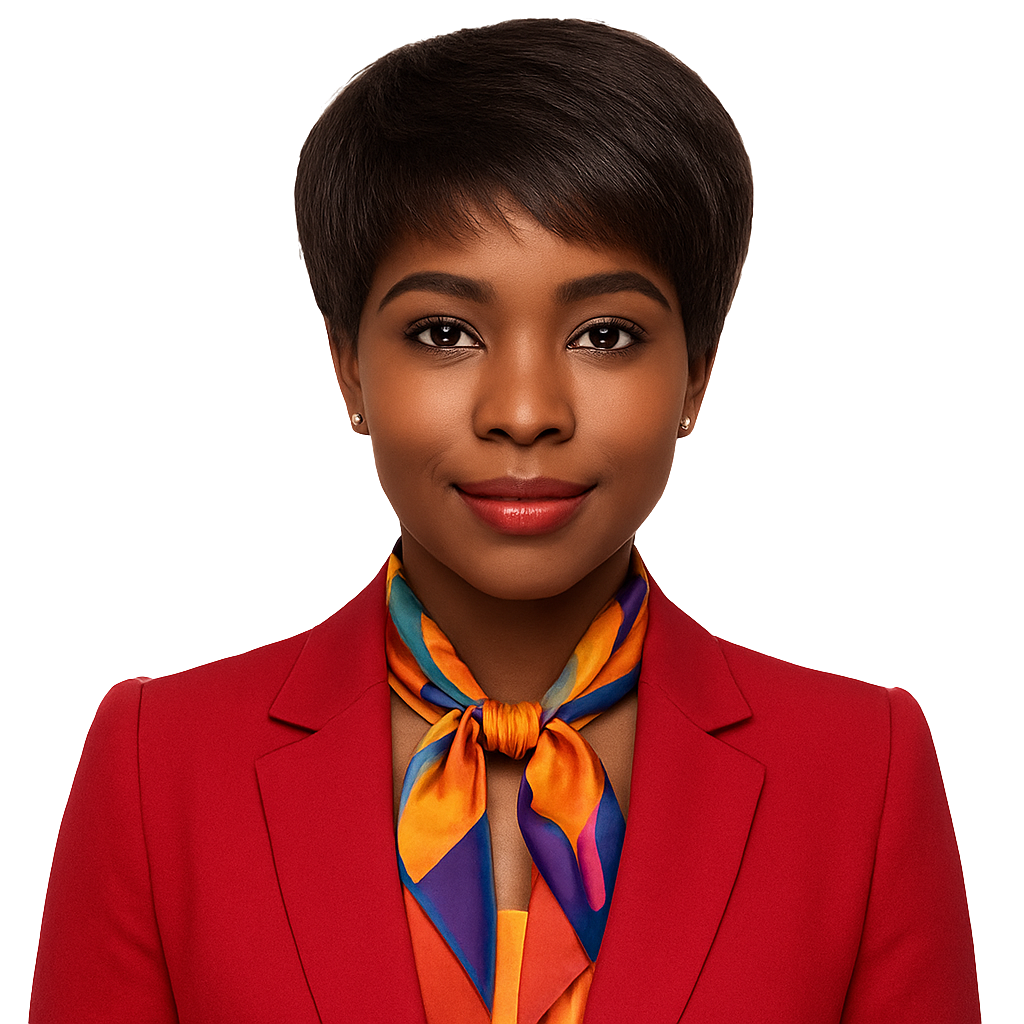 Short Human Hair Cap Wig with Simulated Scalp
