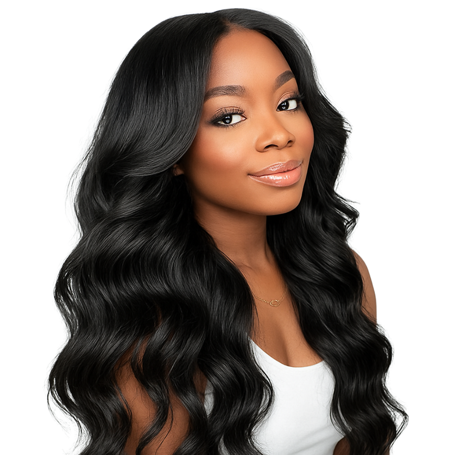 Glueless Body Wave Human Hair Lace Front Wig