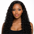 Water Wave 13x4 Lace Front Wig – 150% Density Human Hair