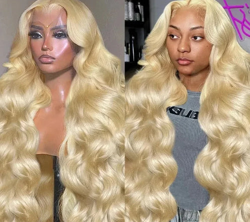 Long Human Hair Lace Front Wig – 13x4 Lace