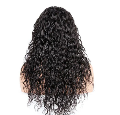Long Human Hair Lace Front Wig – 13x4 Lace