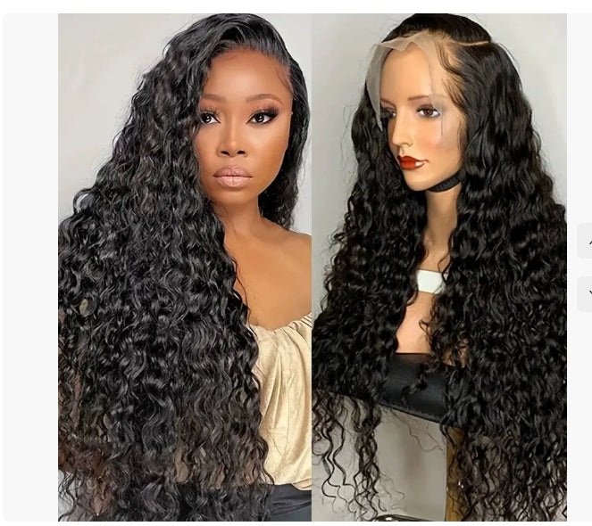 Curly 13x4 Lace Front Wig – 150% Density Human Hair