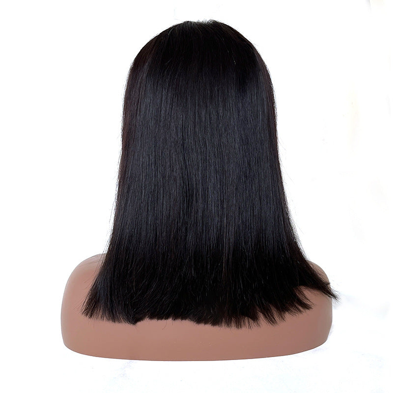 Human Hair Lace Front Wig – 13x4 Swiss Lace
