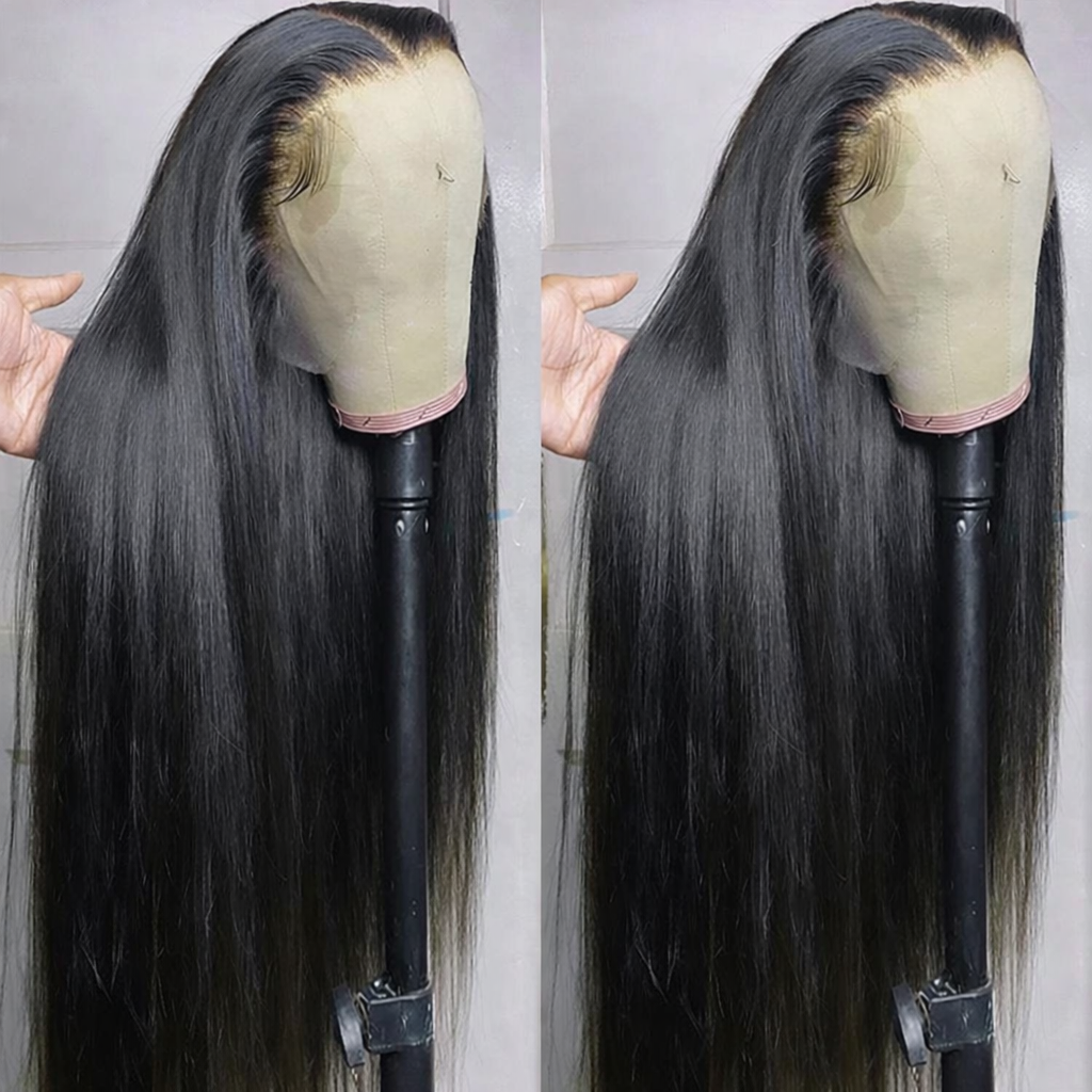 Straight Human Hair 13x6 Lace Front Wig – 150% Density