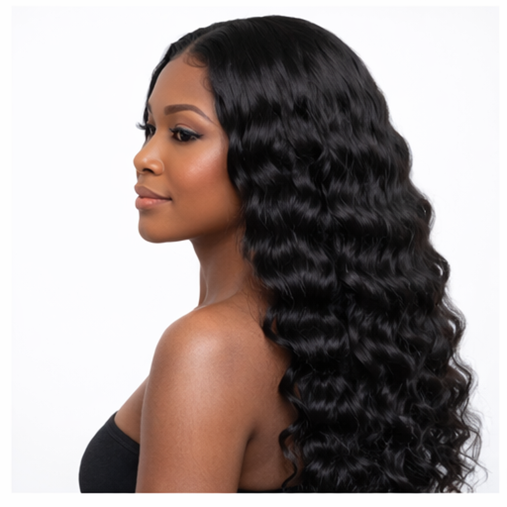 Loose Deep Wave 13x4 Lace Front Wig – 150% Density Human Hair