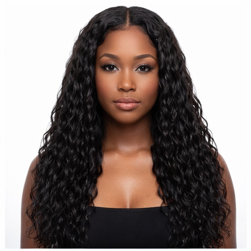 Natural Wave 13x4 Lace Front Wig – 150% Density Human Hair