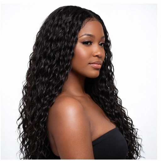 Natural Wave 13x4 Lace Front Wig – 150% Density Human Hair