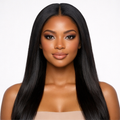 Straight 13x4 Lace Front Wig – 150% Density Human Hair