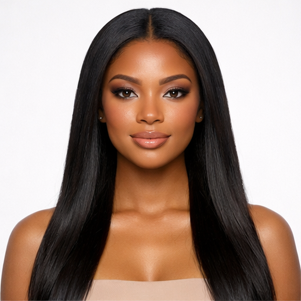 Straight 13x4 Lace Front Wig – 150% Density Human Hair