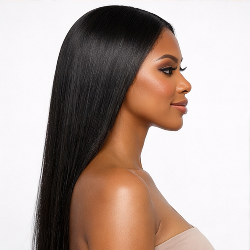 Straight 13x4 Lace Front Wig – 150% Density Human Hair