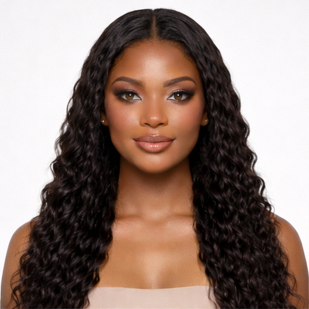 Deep Wave 13x4 Lace Front Wig – 150% Density Human Hair